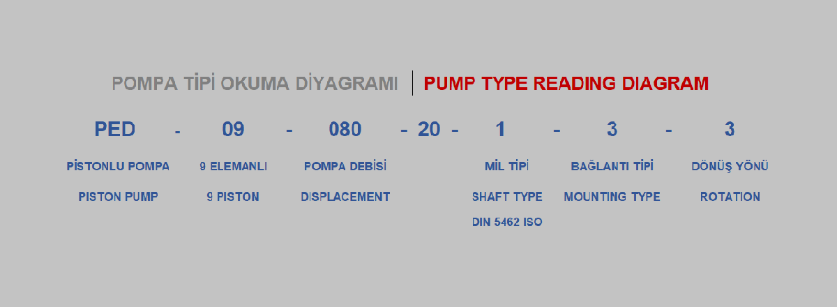 9 Elemanlı Pompa Seçim Diyagramı