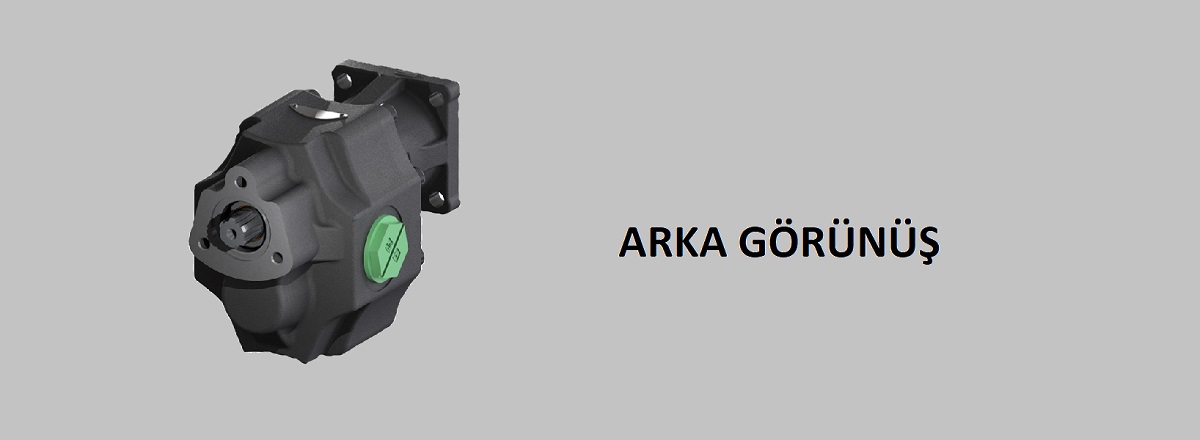 Hidromas Tandem Pompa Arka Görünüş