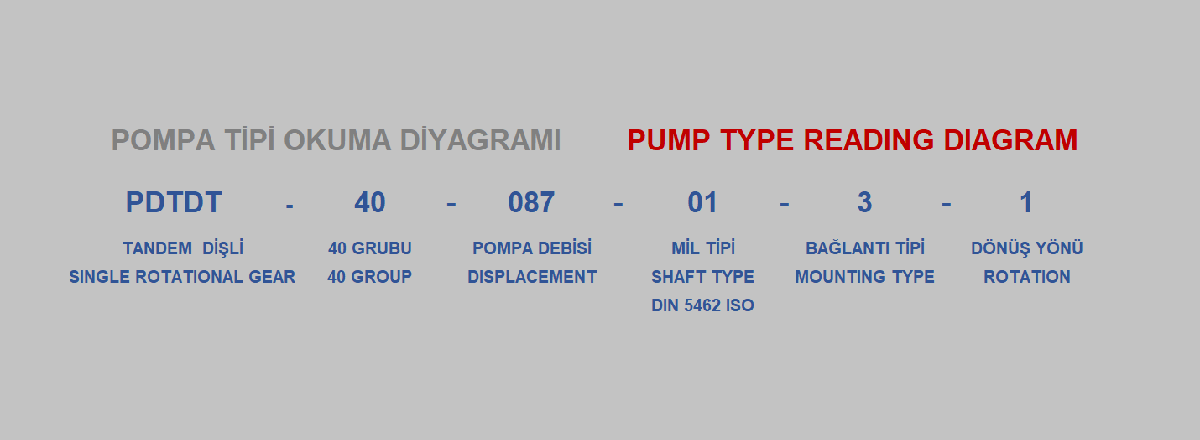 Hidromas Tandem Pompa Seçim Diyagramı