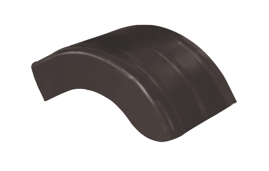 Oval Bariyer Başlığı Köşe 10 cm